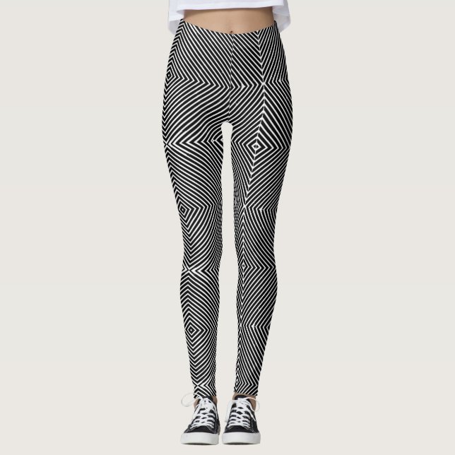 Leggings Légendes optiques (Devant)