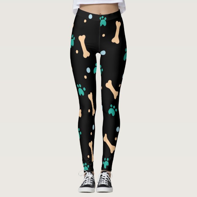 Leggings Légendes personnalisées (Devant)