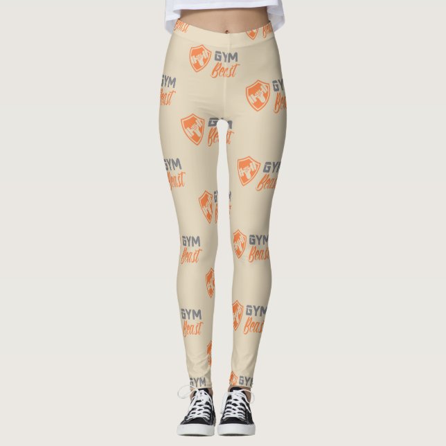 Leggings Légendes personnalisées (Devant)