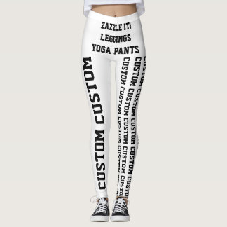 Leggings Légendes personnalisées ou pantalons de yoga vierg
