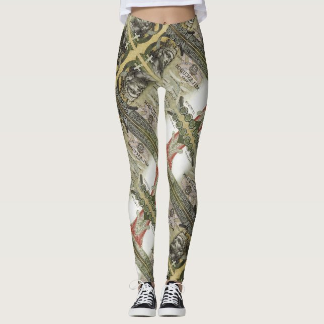 Leggings Légendes portugaises (Devant)