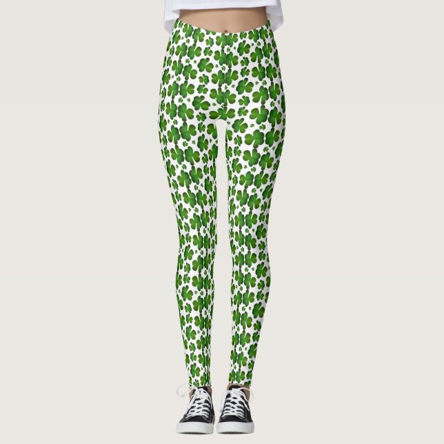 Leggings Légendes Shamrocks (Devant)