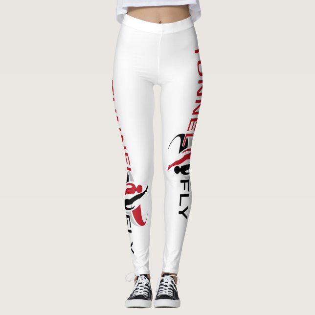 Leggings Légendes sportives personnalisables pour tout text (Devant)