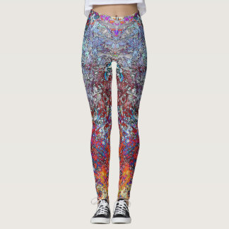 Leggings Légendes super cool avec motif abstrait et coloré