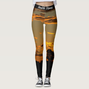 Leggings Légendes toutes-sur-impression