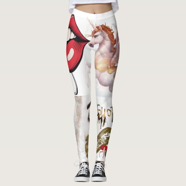 Leggings Légendes Unicorne par ShotBaeB (Devant)