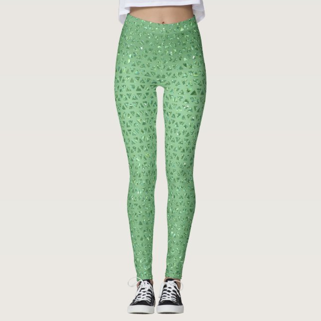 Leggings Légendes vertes (Devant)