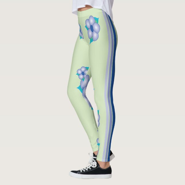 Leggings Légères pattes vertes (Gauche)
