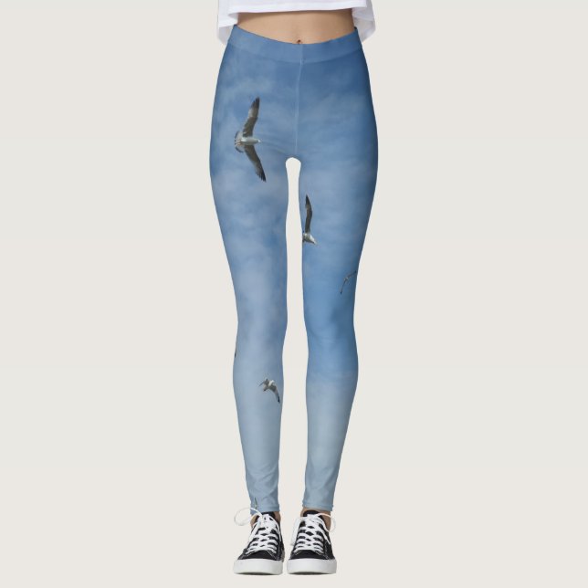 Leggings Léggations de goélands (Devant)