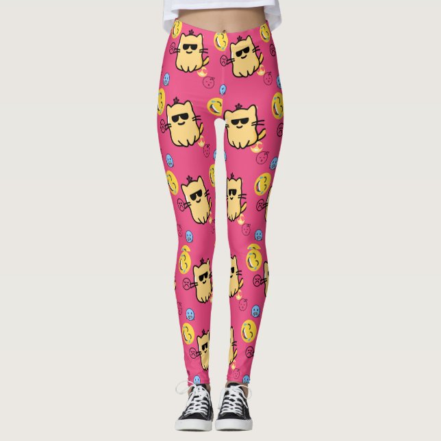Leggings Léggies colorées (Devant)
