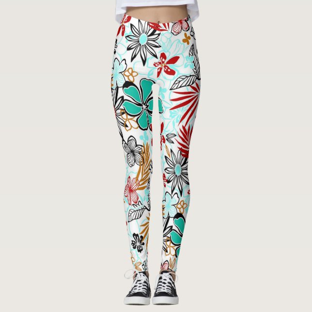 Leggings Leggings/Floral (Devant)