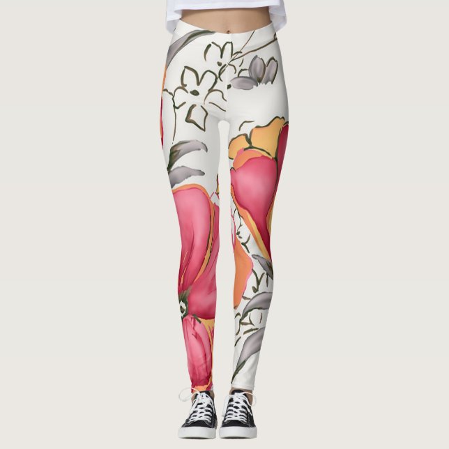 Leggings Leggings/Floral (Devant)