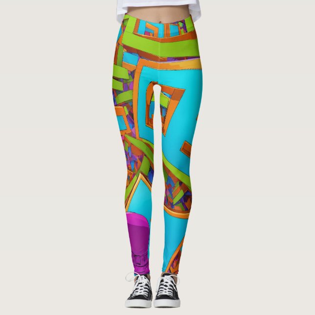 Leggings "Leggings Urban Groove : Hip-Hop Inspiré Style" (Devant)