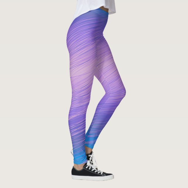 Leggings Leggings/violet et bleu (Droite)