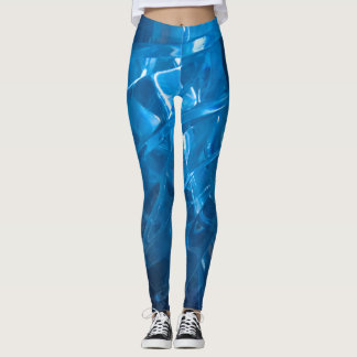Leggings Leggins Bleus Profond