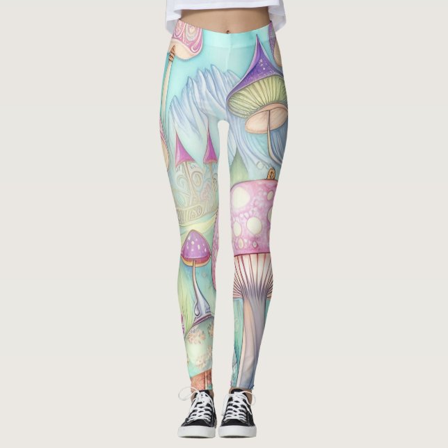 Leggings Leggins d'art Abstraits (Devant)