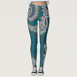 Leggings Leggins de conception de fractale