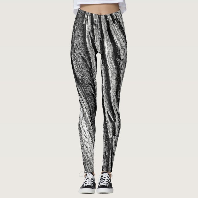 Leggings leggins femme tronc d'arbre (Devant)