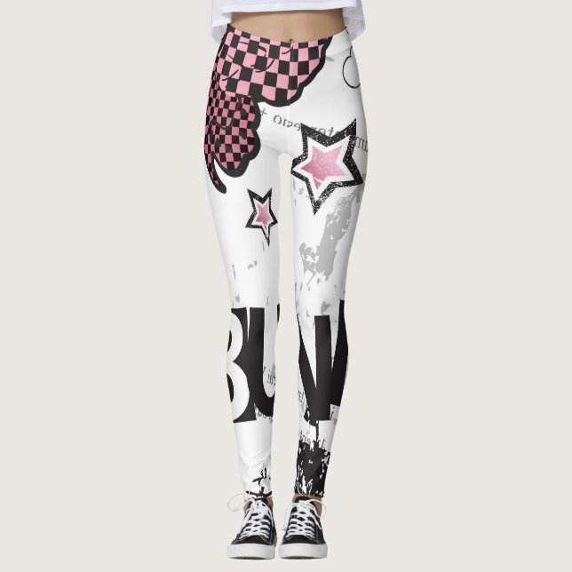 Leggings Leggins punks de conception moderne (Devant)