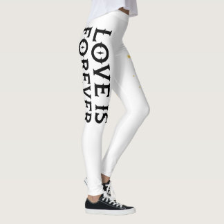 Leggings Leggins tatuaje neo tradicional love is foreve