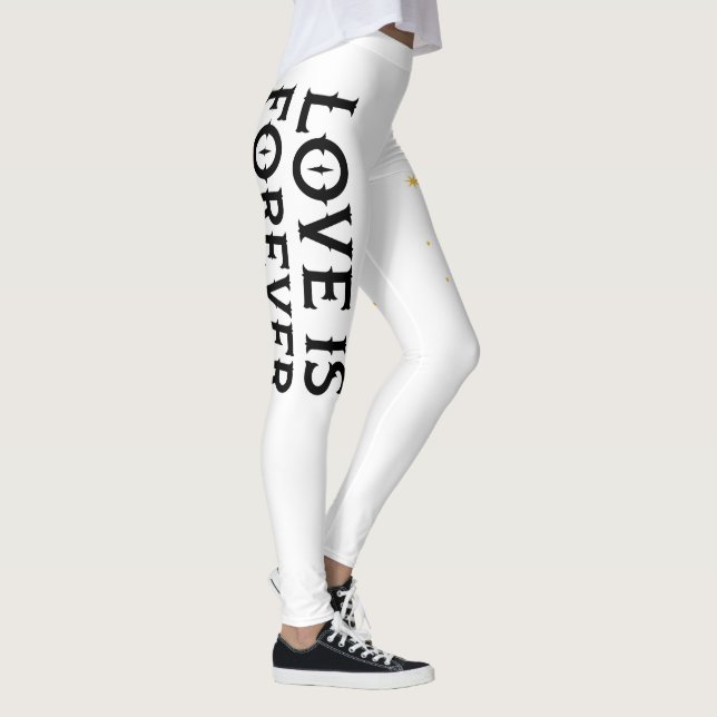 Leggings Leggins tatuaje neo tradicional love is foreve (Droite)