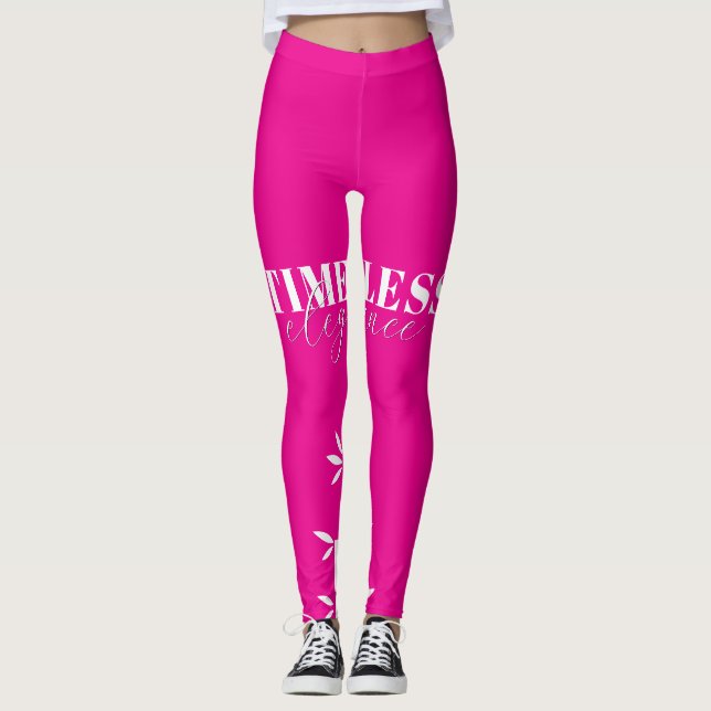 Leggings Leggins(Vif rose) (Devant)