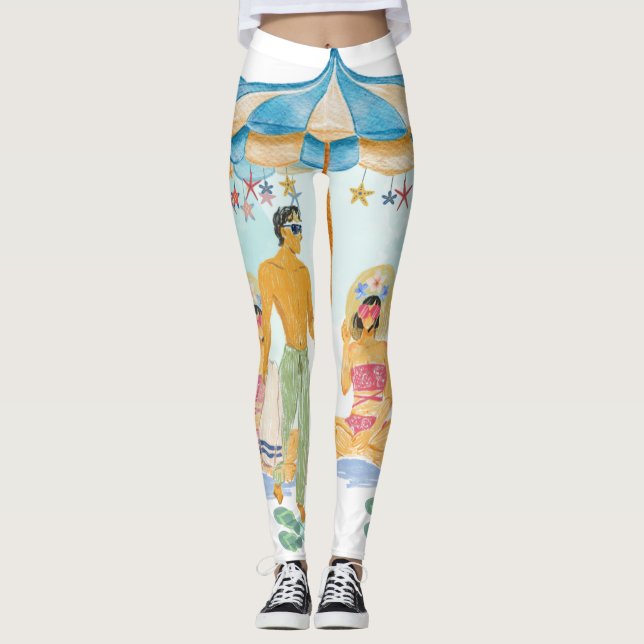 LEGGINGS LEGINGS VIBE D'ÉTÉ (Devant)