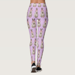 Leggings Legs de lapin de Pâques