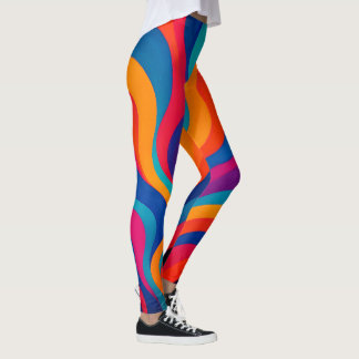 Leggings Legs d'onde couleur dynamique