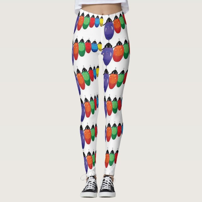 LEGGINGS LÉGUMES AVEC **CHAÎNES DE LUMIÈRE** (Devant)
