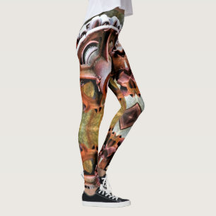 LEGGINGS LÉGUMES, COG À COUPE, MÉTAL, OEUFS, POUSSIÈRE