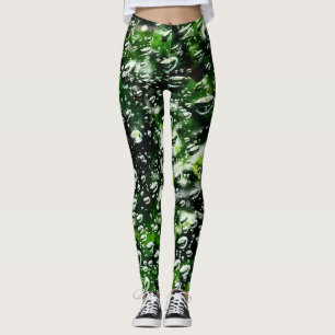 LEGGINGS LÉGUMES DE VIBE DE LA PLUIE
