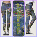 Leggings LÉGUMES - "Lillies d'eau" - Claude Monet<br><div class="desc">Une image intitulée "Water Lillies" de Claude Monet est présentée sur ces Leggings colorés. Disponible en cinq tailles pour femmes (XS, S, M, L, XL). Voir la description "À propos de ce produit" ci-dessous pour des informations générales sur le dimensionnement et le produit. L'image couvre l'ensemble de la paire de...</div>