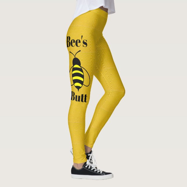 Leggings Légumineuses à boutons d'abeille (Droite)