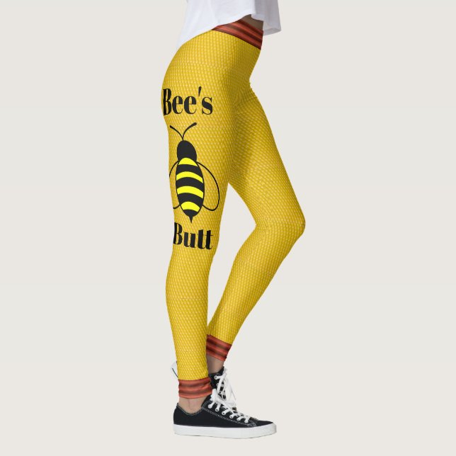 Leggings Légumineuses à boutons d'abeille (Droite)