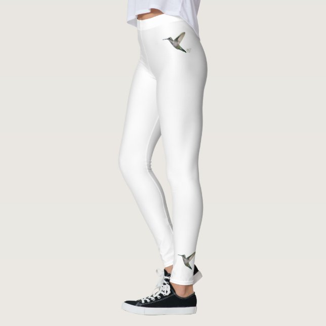 Leggings Légumineuses à colibris (Gauche)