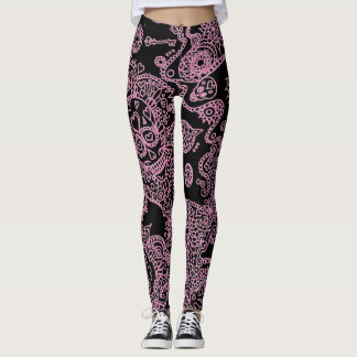 Leggings Légumineuses à crâne de sucre