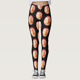 Leggings Légumineuses à fleurs