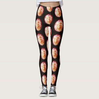 Leggings Légumineuses à fleurs
