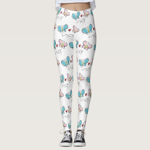Leggings Légumineuses à papier papillon mignonnes pour le y