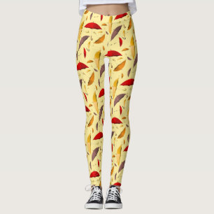 Leggings Légumineuses à parapluie motif