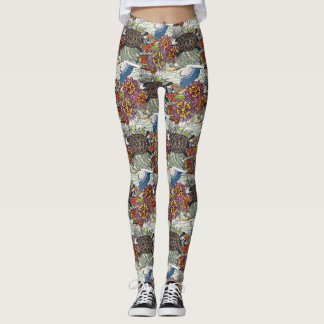 Leggings légumineuses à perles