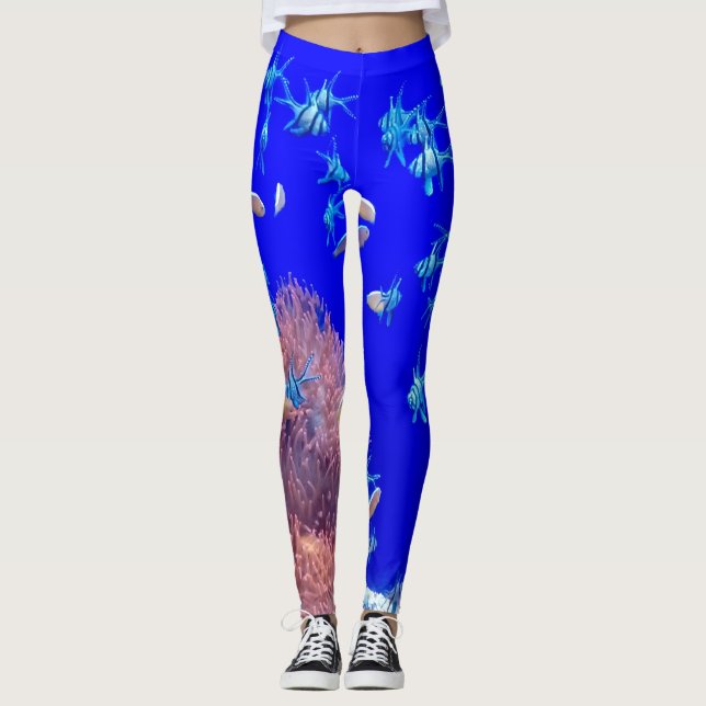 Leggings Légumineuses à poissons pour femmes (Devant)