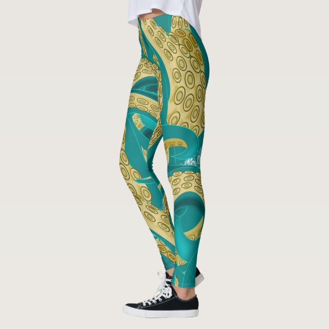 Leggings Légumineuses à poulpe (Gauche)