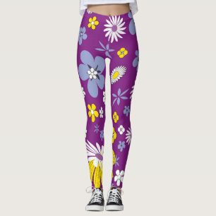 Leggings légumineuses à puissance de fleur