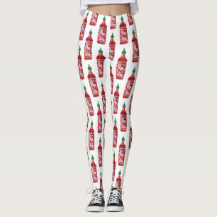 Leggings légumineuses à sauce chaude à paillettes