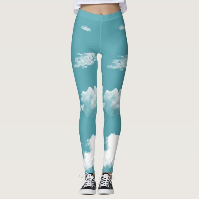 Leggings Légumineuses blanches (Devant)