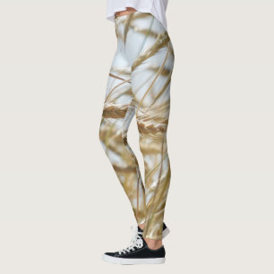 Leggings Légumineuses de blé et de ciel