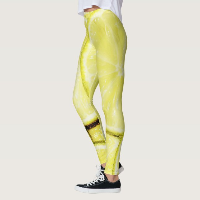 Leggings Légumineuses de citron (Gauche)