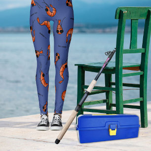 Leggings Légumineuses de crevettes aux fruits de mer